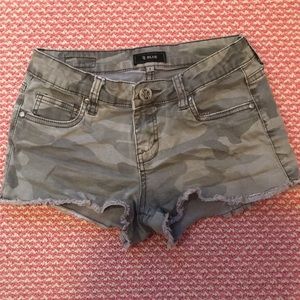 STS Blue Camo Denim Shorts